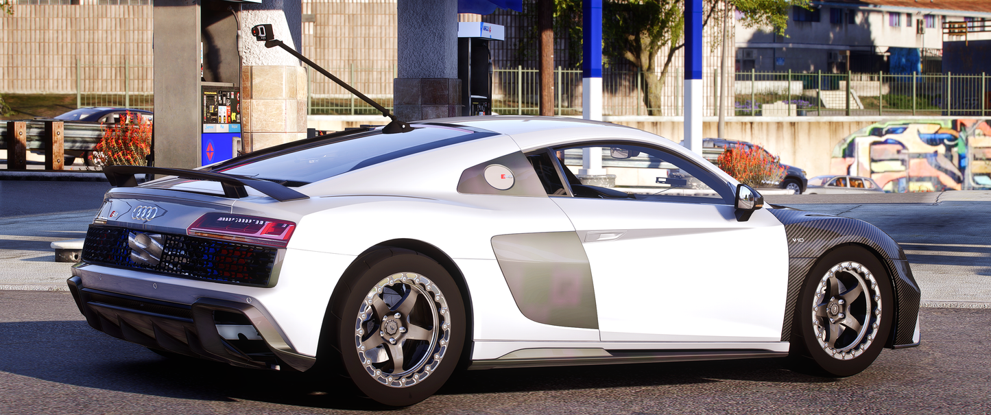 Audi R8 Twin Turbo Drag Customs