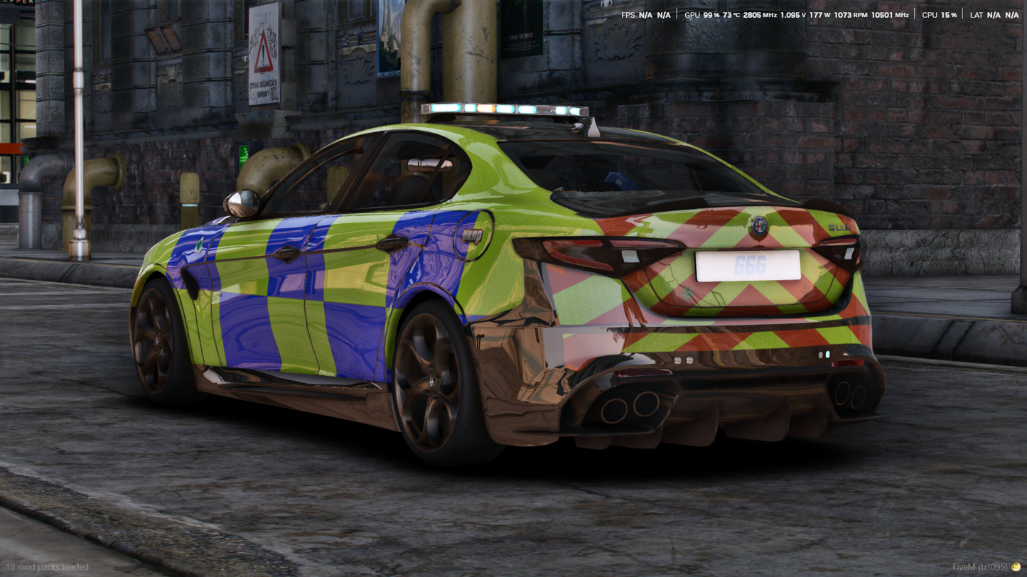 Metropolitan Police Alfa Romeo Giulia Quadrifoglio 2016
