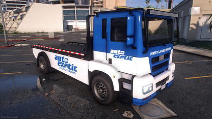 (Lore Friendly) MTL Dune flat bed recovery truck