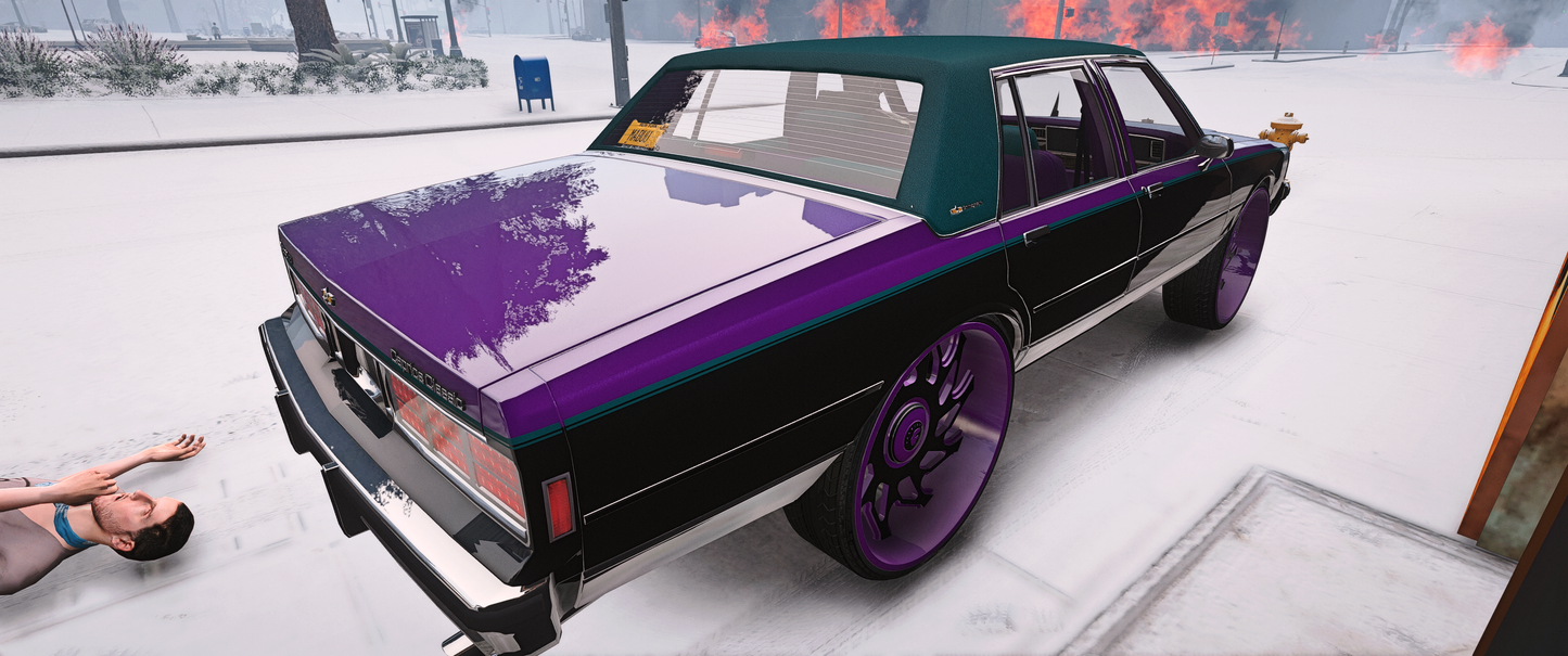 Chevy Caprice Classic 1987 on Forgiato