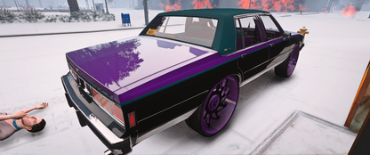 Chevy Caprice Classic 1987 on Forgiato