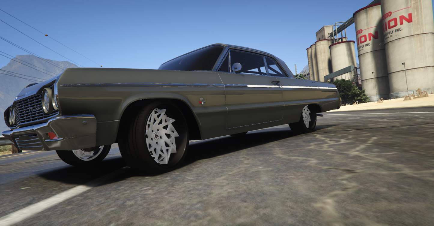 Chevy Impala 409 1964 Slammed