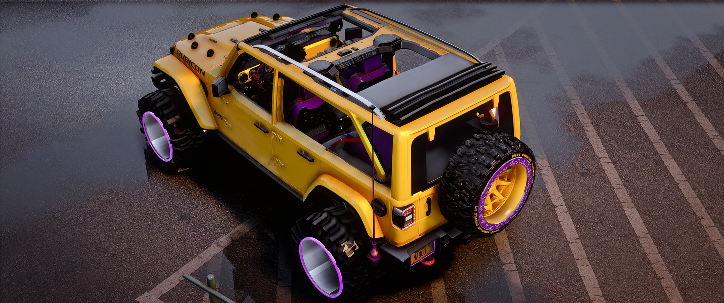 Jeep Rubicon Camper