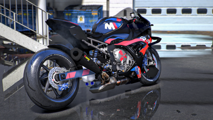 BMW M1000RR Stretched Demon Style