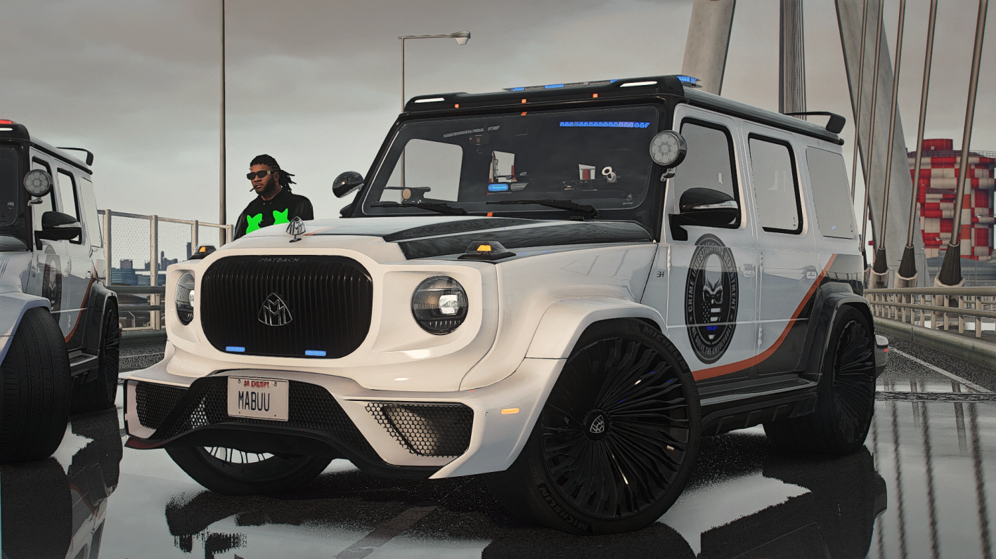 [Non ELS] Mercedes G900 Emr Police