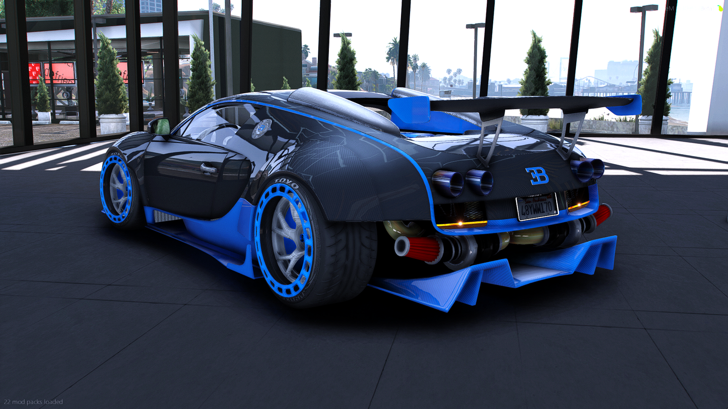 Bugatti Veyron 3000HP Custom