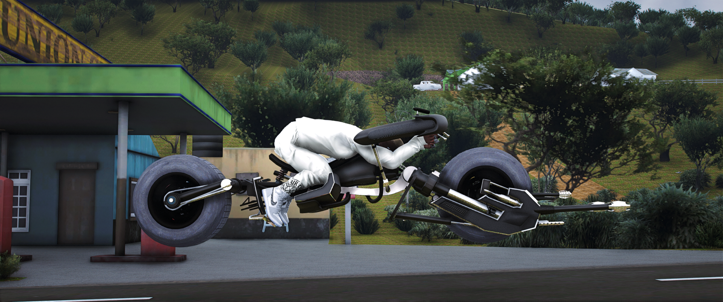 Flying Batpod Fly