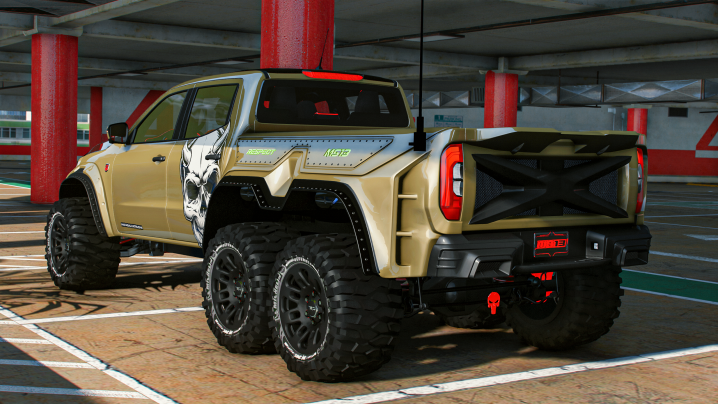 Mercedes Benz x Class MS-13 Gang Edition