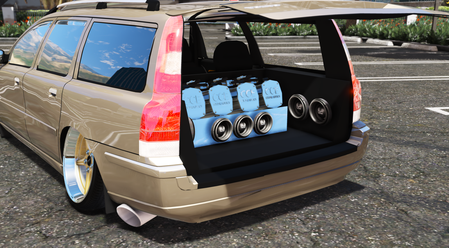 Volvo V70N D5 Animated sunroof | Cent