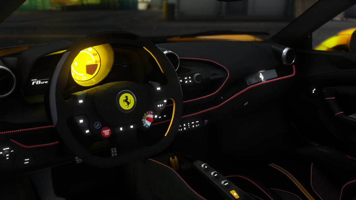 Paktechz 2021 Ferrari F8