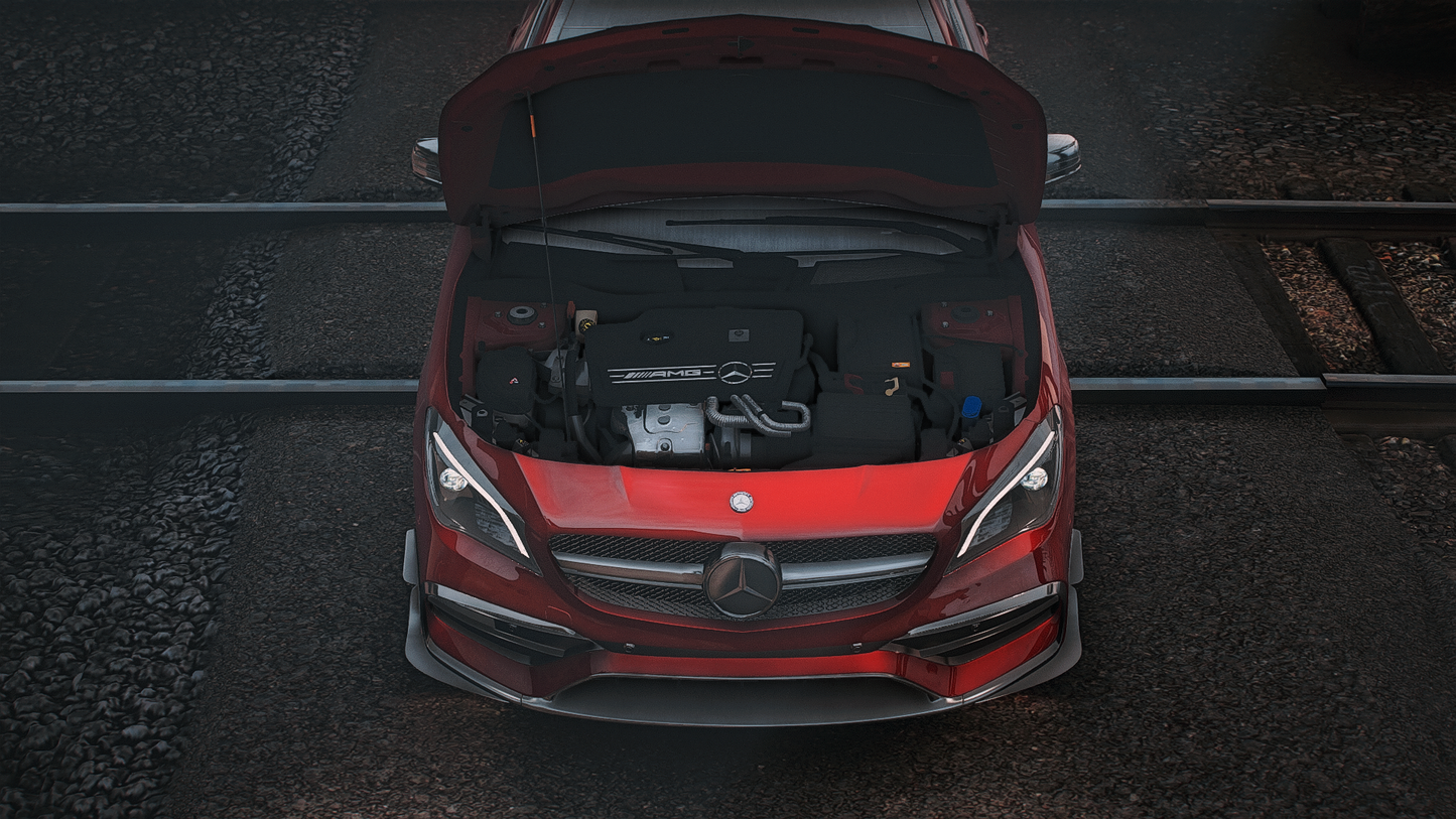Mercedes CLA45 AMG 2017 Facelifted