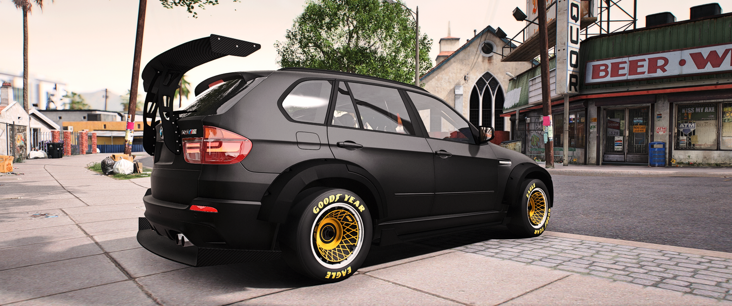 2011 BMW X5M Drag