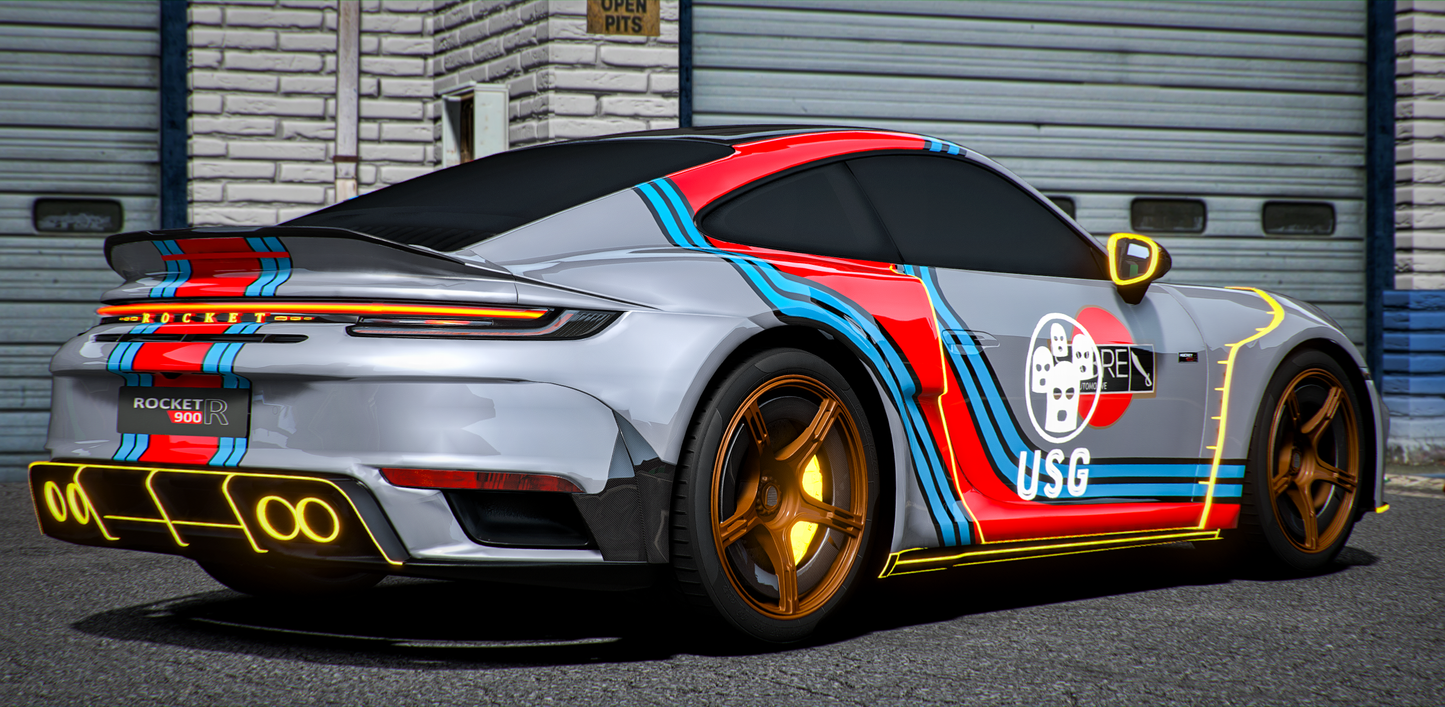Porsche 911 Brabus 900 Rocket R 2024