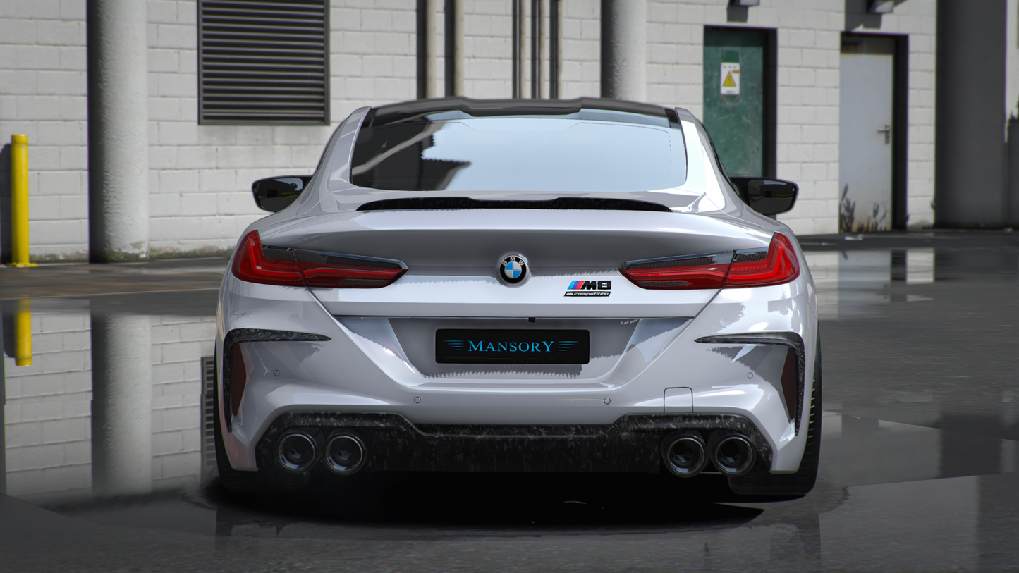 (Badged/Debadged) BMW M8 Mansory (Animated Rear View Mirrors)｜Wmac