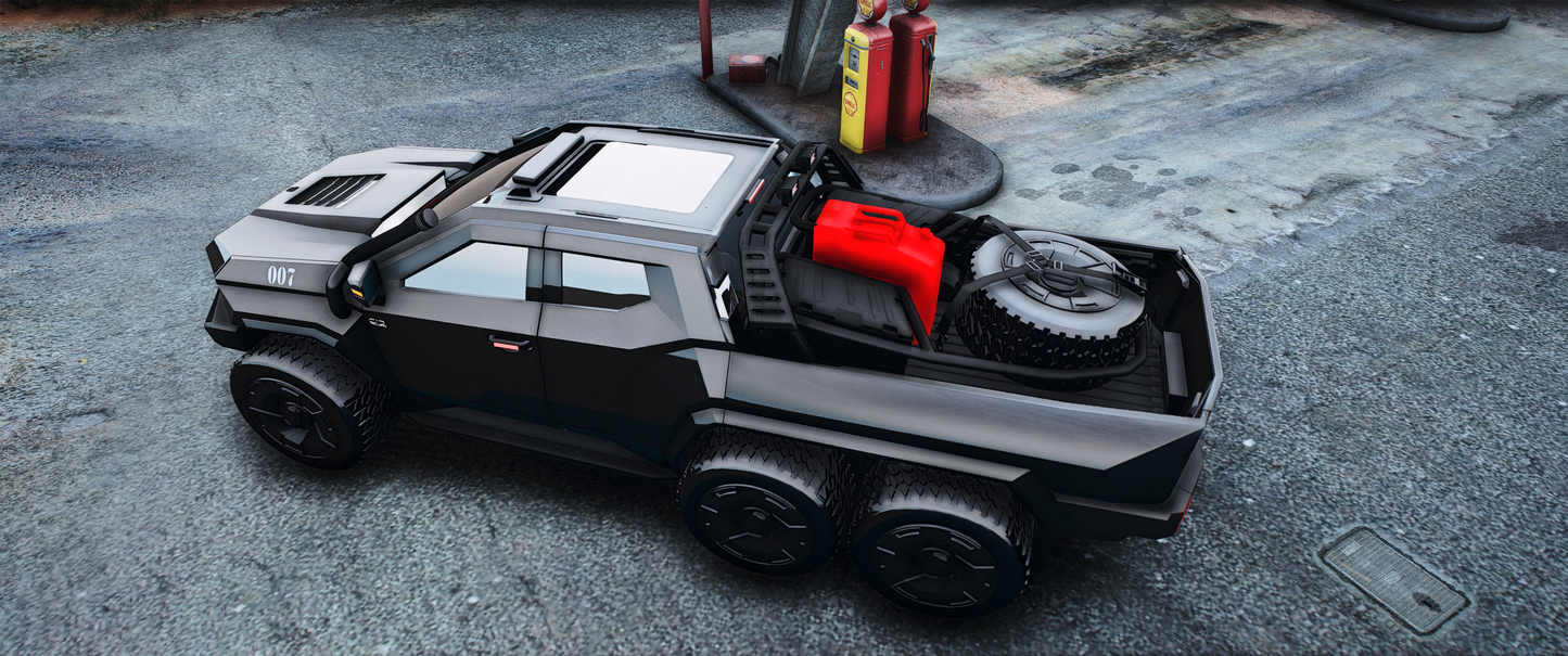 Armored VEHICLE CID 6X6