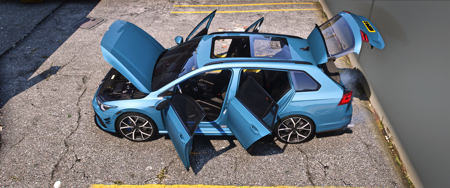 (Debadged) Volkswagen MK8 Estate