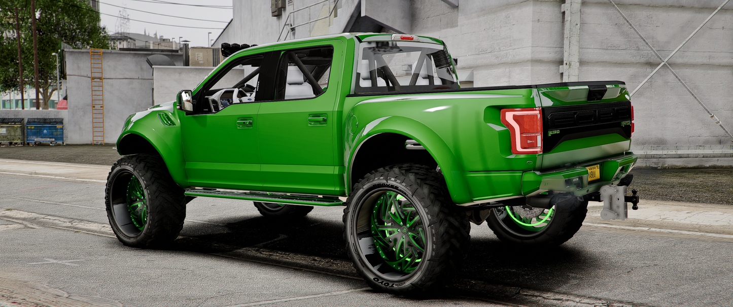 2017 Ford F-150 Raptor SuperCrew Widebody (Unmarked Extras)