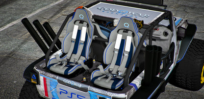 Jeep Trailcat PlayStation 5 God of War [Dinamic Lights]