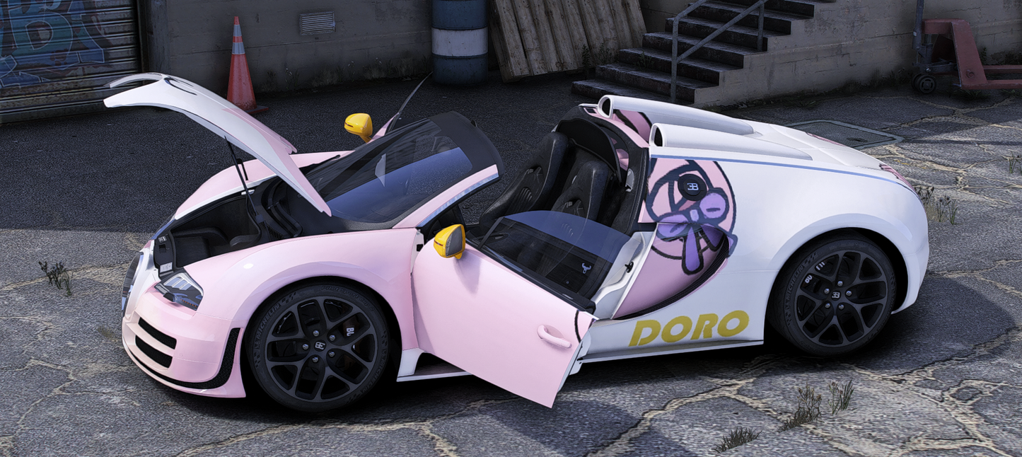 Bugatti Veyron Vitesse NIKKE Doro (4 Liveries)