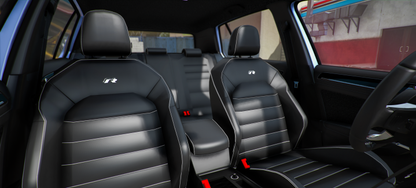 Volkswagen Golf R Abflug