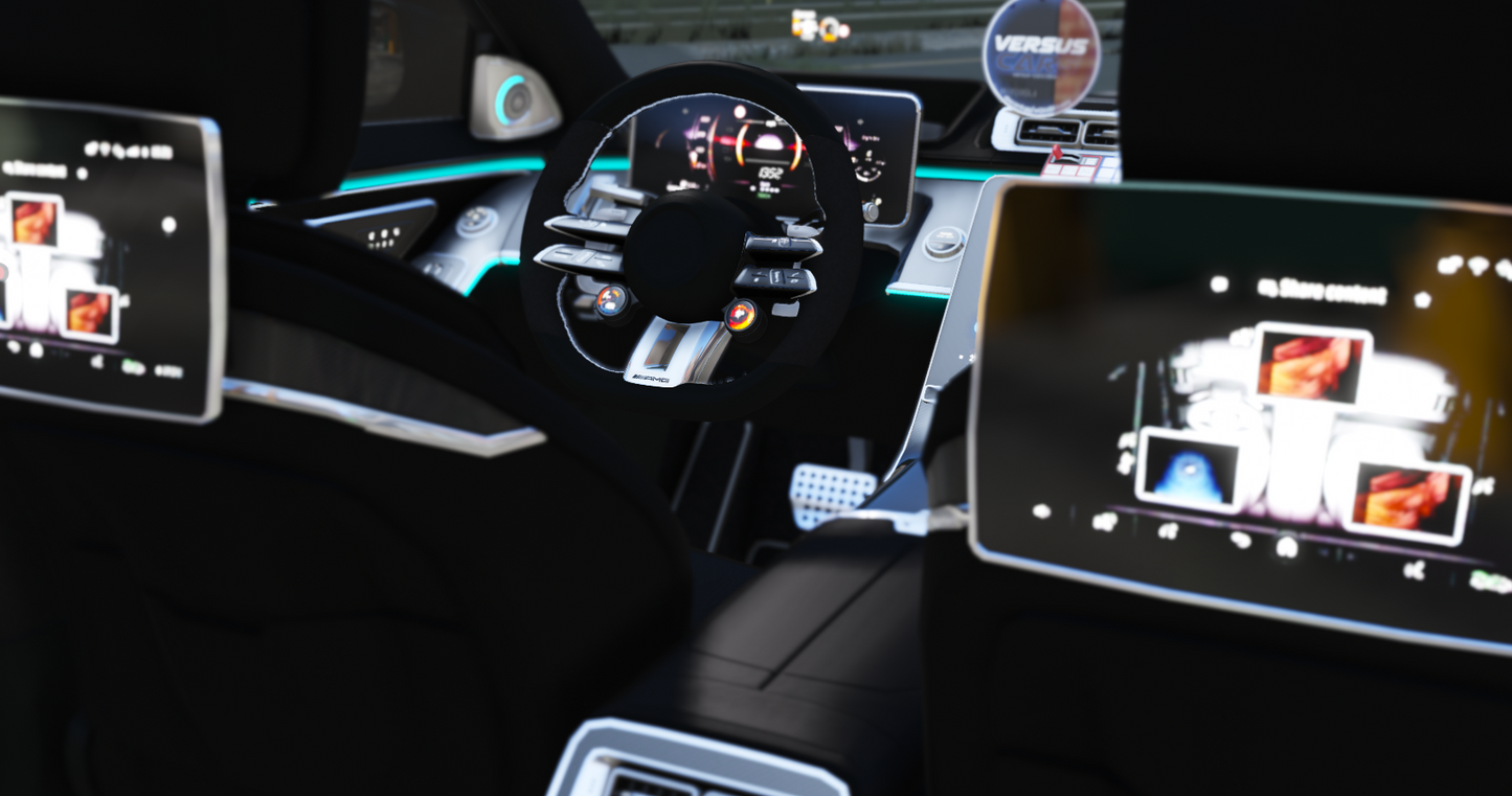 (Badged/Debadged) 2023 Mercedes S63 AMG E Performance Police Modern Lights