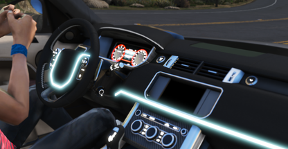 (Debadged) Range Rover SVR  (5 seater + Animated Lights) | Cent