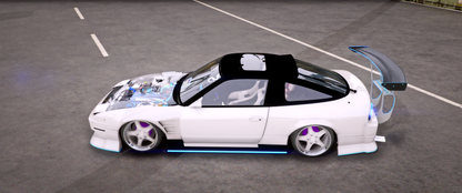 (Debadged) Nissan 180sx Rocket Bunny