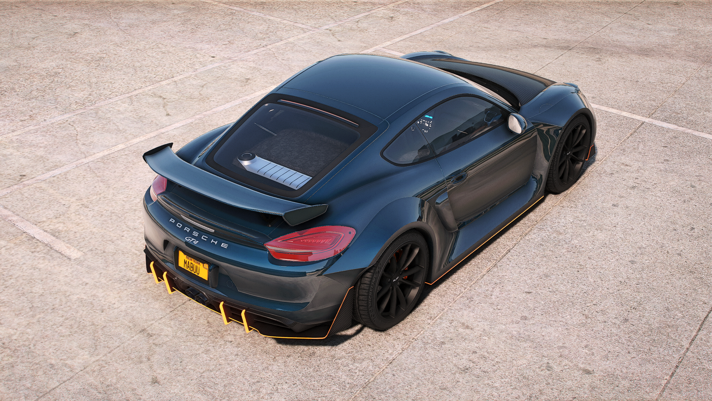 Porsche Cayman GT4 Hycade Edition