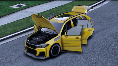 BMW X5 Abflug