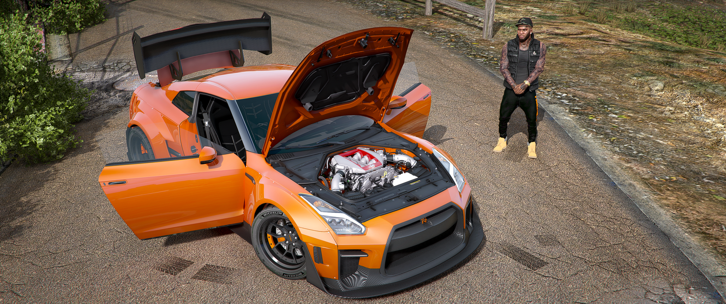 Robot Craftsman Godzilla Widebody Nissan GTR
