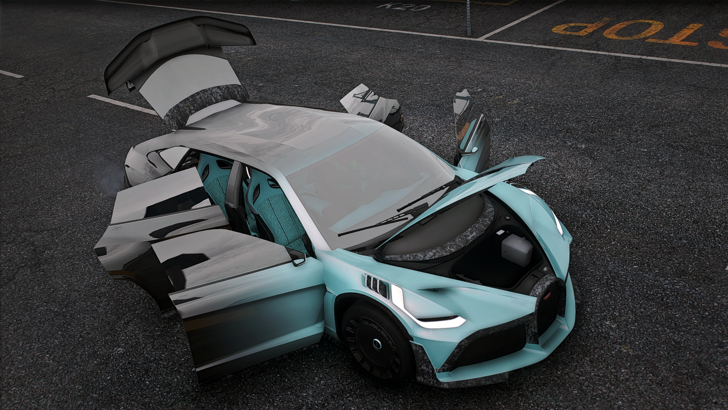 Bugatti Kio Mansory Tiffany Rose