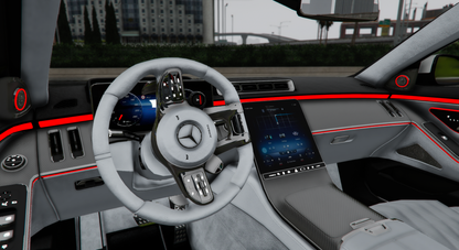 2024 Mercedes S63 AMG (Animation Windows)