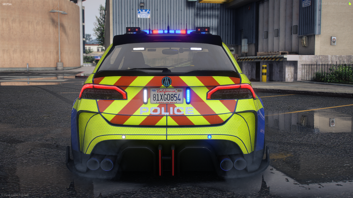 (Lore Friendly) Ubermacht Rhinehart X PD/Ambulance