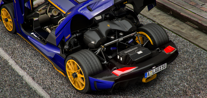 Koenigsegg Regera Gold Editon