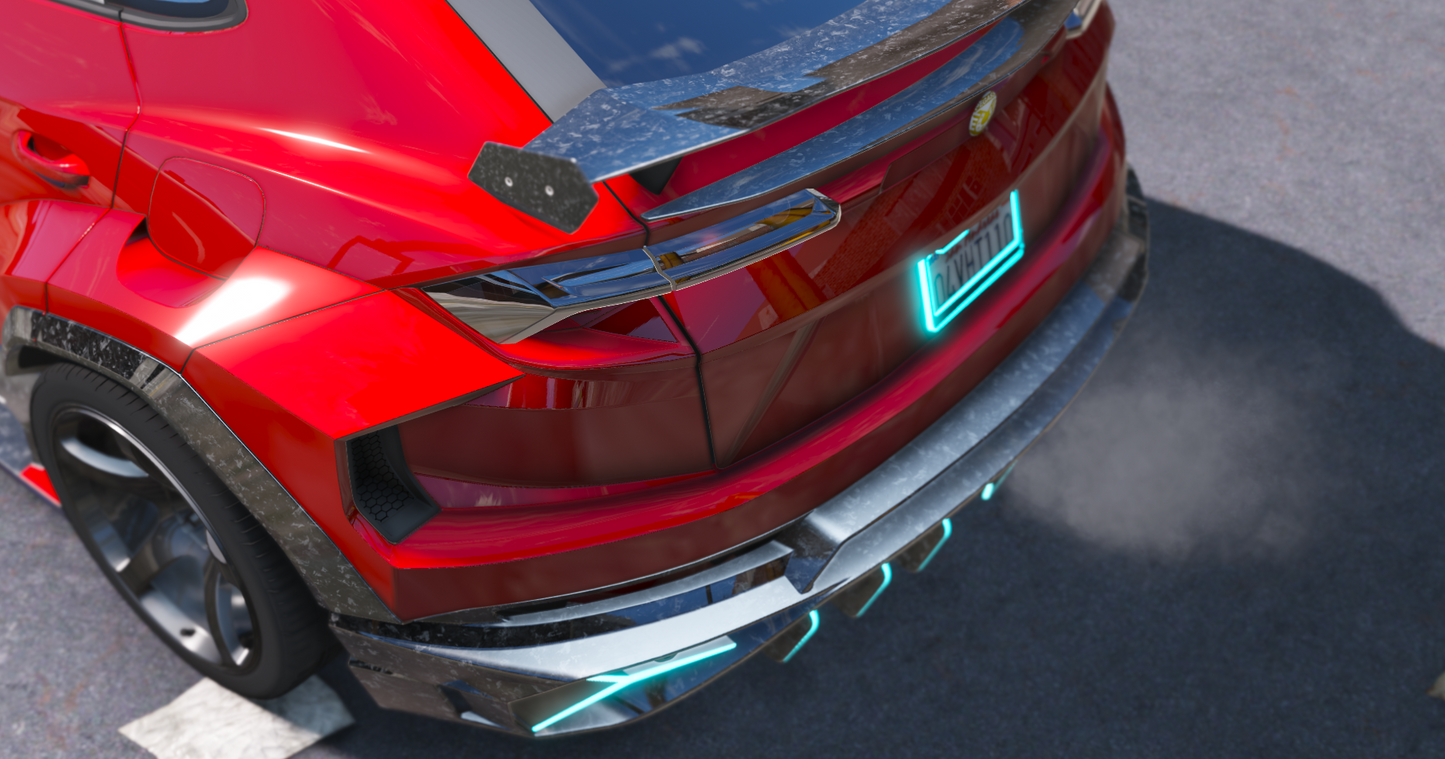 Lamborghini Urus Animated Lights | Cent