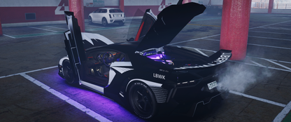 Lamborghini Aventador Ultimae LBWK Silhouette
