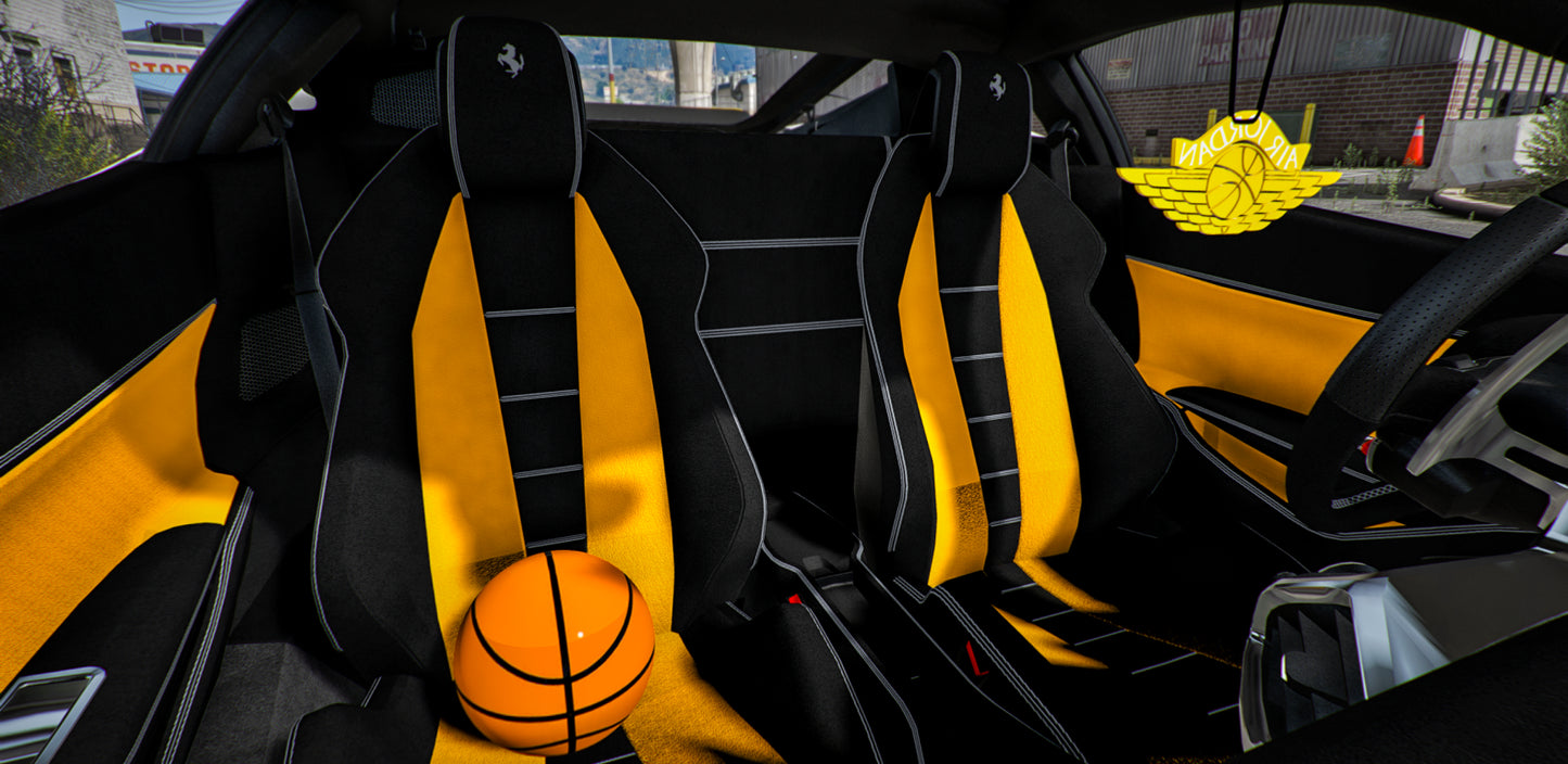 Ferrari 458 Air Jordan 1 [60+ Tuning Parts] [Dinamic Lights]