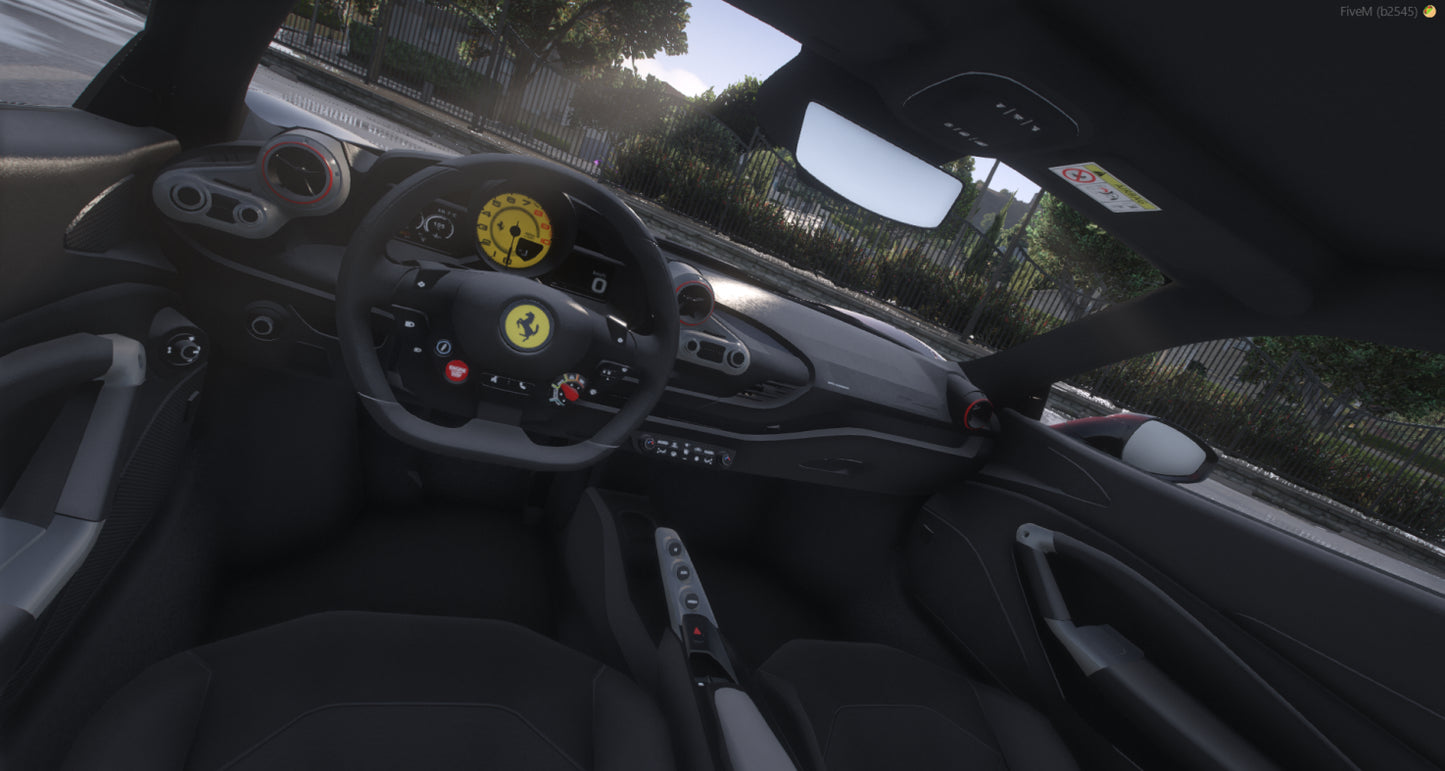 Ferrari F8 Tributo Slammed