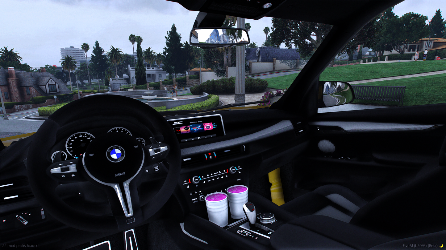 BMW X5 Abflug