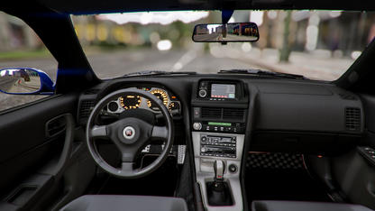 Nissan Skyline R34 Widebody With Glass Hood (Props) | Wmac