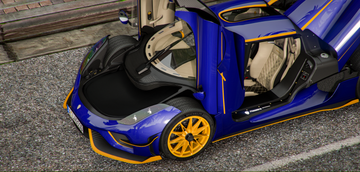 Koenigsegg Regera Gold Editon