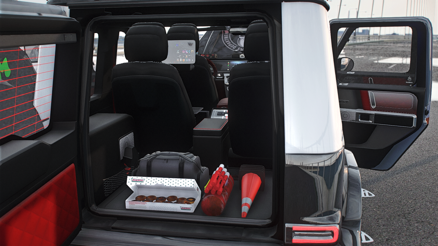 [Non ELS] Mercedes G900 Emr Police