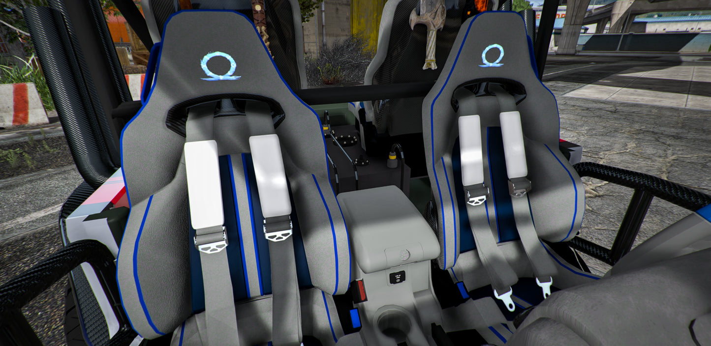 Jeep Trailcat PlayStation 5 God of War [Dinamic Lights]