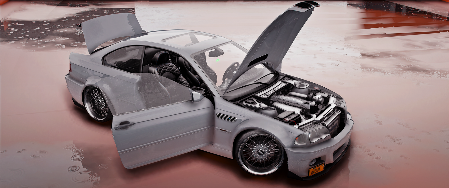 BMW E46 Rocket Bunny