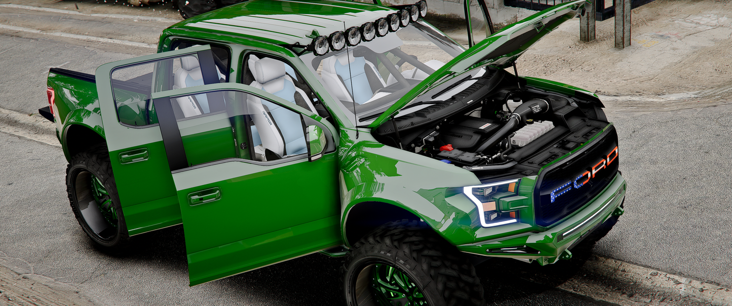 2017 Ford F-150 Raptor SuperCrew Widebody (Unmarked Extras)