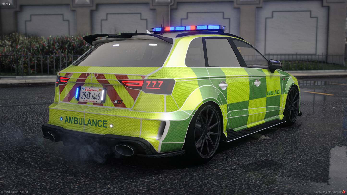 (Lore Friendly) Tailgater SR Hatch PD/Ambulance