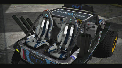 Jeep Trailcat PlayStation 5 God of War [Dinamic Lights]