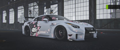 Nissan GTR NEON KUROMI [Dinamic Lights]