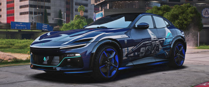 Ferrari Purosangue Valotant Sova [Tuning] [Dinamic Lights]