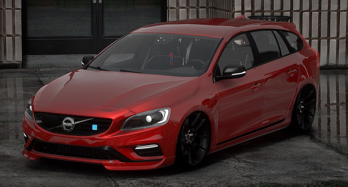 V61 Custom Volvo V60 Polestar T6 FC Edition | FB Custom’s x Complain – The Garage